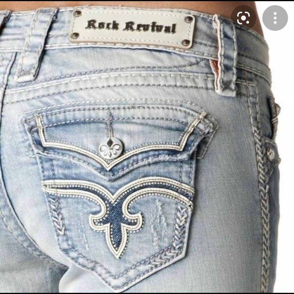 NEW!! Rock Revival Capris
